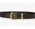 Mens Dress Belt Brown-Black 38mm-107NK